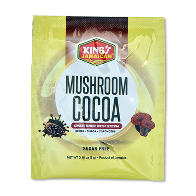 King's Jamaican Mushroom Cocoa, 5g (Single & 3 Pack) - Caribshopper