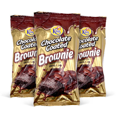 Kiss Chocolate Coated Brownie, 90g (3 Pack) - Caribshopper