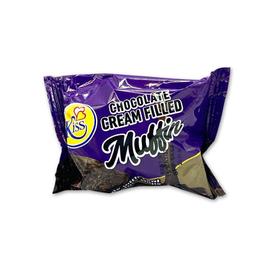 Kiss Chocolate Cream Filled Muffin (3 or 6 Pack) - Caribshopper