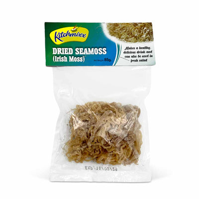 Kitchmixx Dried Seamoss Irish Moss, 85g - Caribshopper