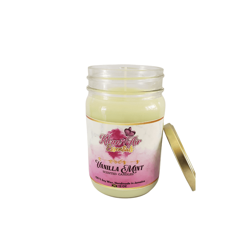 Klean Air Essentials Vanilla Mint Candle (Single & 3 Pack) - Caribshopper