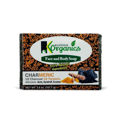 KlutchJa Organics Charmeric Face & Body Bar, 3.8oz (Single & 2 Pack) - Caribshopper