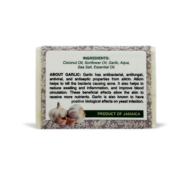 KlutchJa Organics Garlic Face & Body Bar, 3.8oz (Single & 2 Pack) - Caribshopper