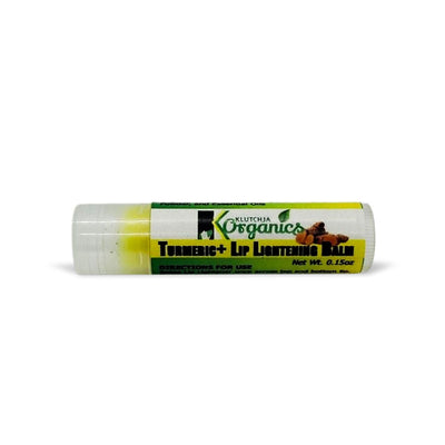 KlutchJa Organics Turmeric Lip Lightening Balm, 0.15oz (Single & 2 Pack) - Caribshopper