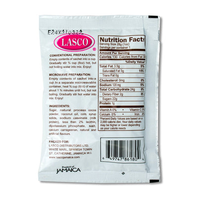 Lasco Instant Chocolate Mix With Nutmeg, 1oz (3, 6 or 12 Pack) - Caribshopper
