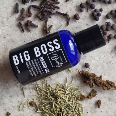 Latent Beauty Big Boss Beard Oil, 60ml - Caribshopper