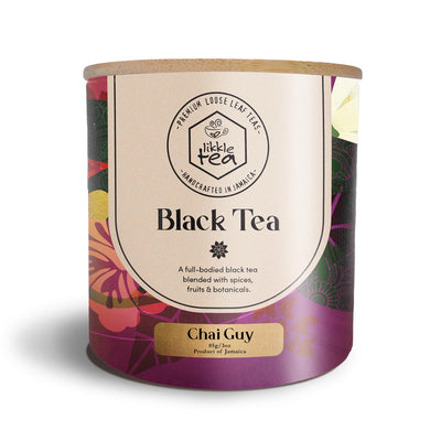Likkle Tea Black Tea Chai Guy Can, 3.2oz - Caribshopper