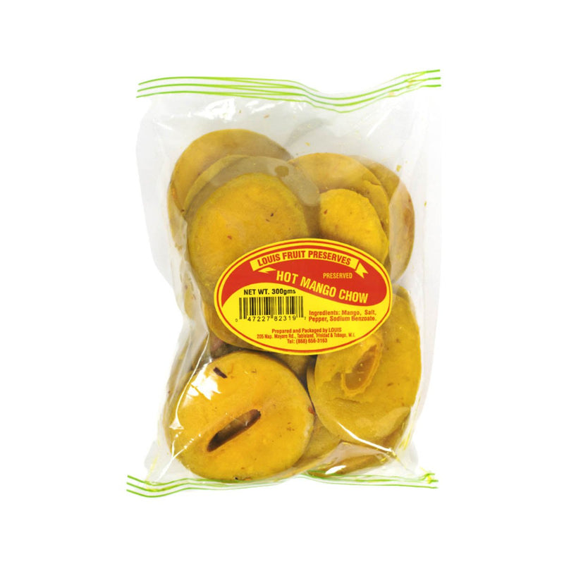 Louis Fruit Preserves Hot Mango Chow (3 or 6 Pack) - Caribshopper