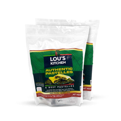 Lou's Kitchen 12 Beef Pastelles (Previously Cooked Frozen) - Caribshopper