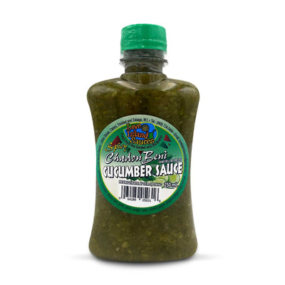 Love Island Spicy Chadon Beni Cucumber Sauce, 250ml - Caribshopper
