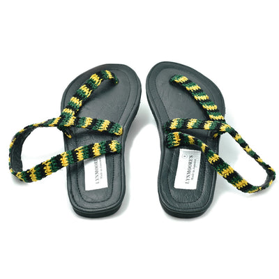 Lynmoores Jamaica Color Two Strap Sandals - Caribshopper