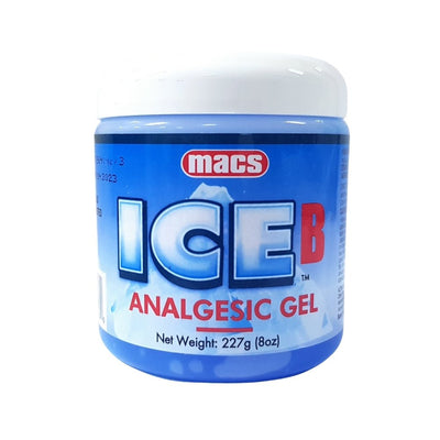 Macs ICE B Analgesic Gel, 8oz (2 & 3 Pack) - Caribshopper