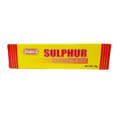 Macs Sulphur Ointment, 30gm (2 & 3 Pack) - Caribshopper