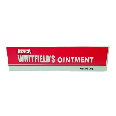 Macs Whitfield's Ointment (Single Strength), 30gm (2 & 3 Pack) - Caribshopper