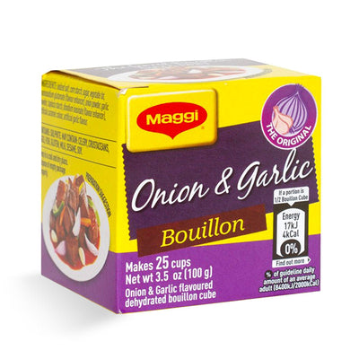 Maggi Garlic and Onion Cubes, 100g (3 Pack) - Caribshopper