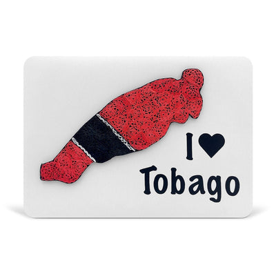 Makabean Creation I Love Tobago Card - Caribshopper