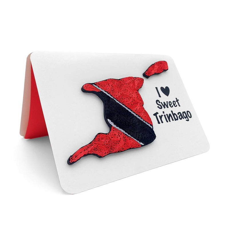 Makabean Creations I Love Sweet Trinbago Card - Caribshopper