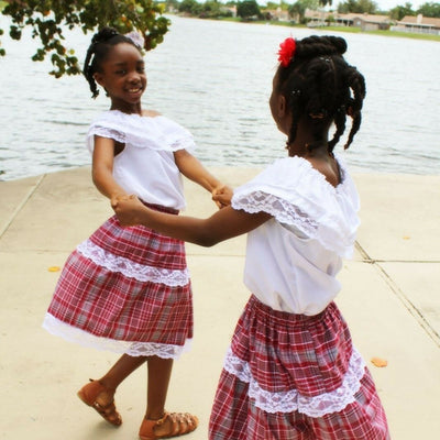 My Carby's Online - Bandana Costumes for girls both dresses and skirt sets  as well as shirts for boys Dashiki outfits for Boys and Girls also  available.. #carbyssouvernirs #jamaicaday #jamaica #heritage #culture