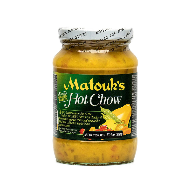 Matouks Hot Chow, 13.4oz (Single & 3 Pack) - Caribshopper