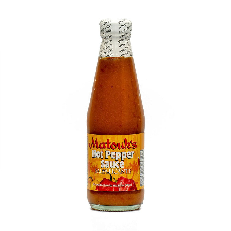 Matouks Hot Pepper Sauces, 10oz (Single, 3 or 6 Pack) - Caribshopper