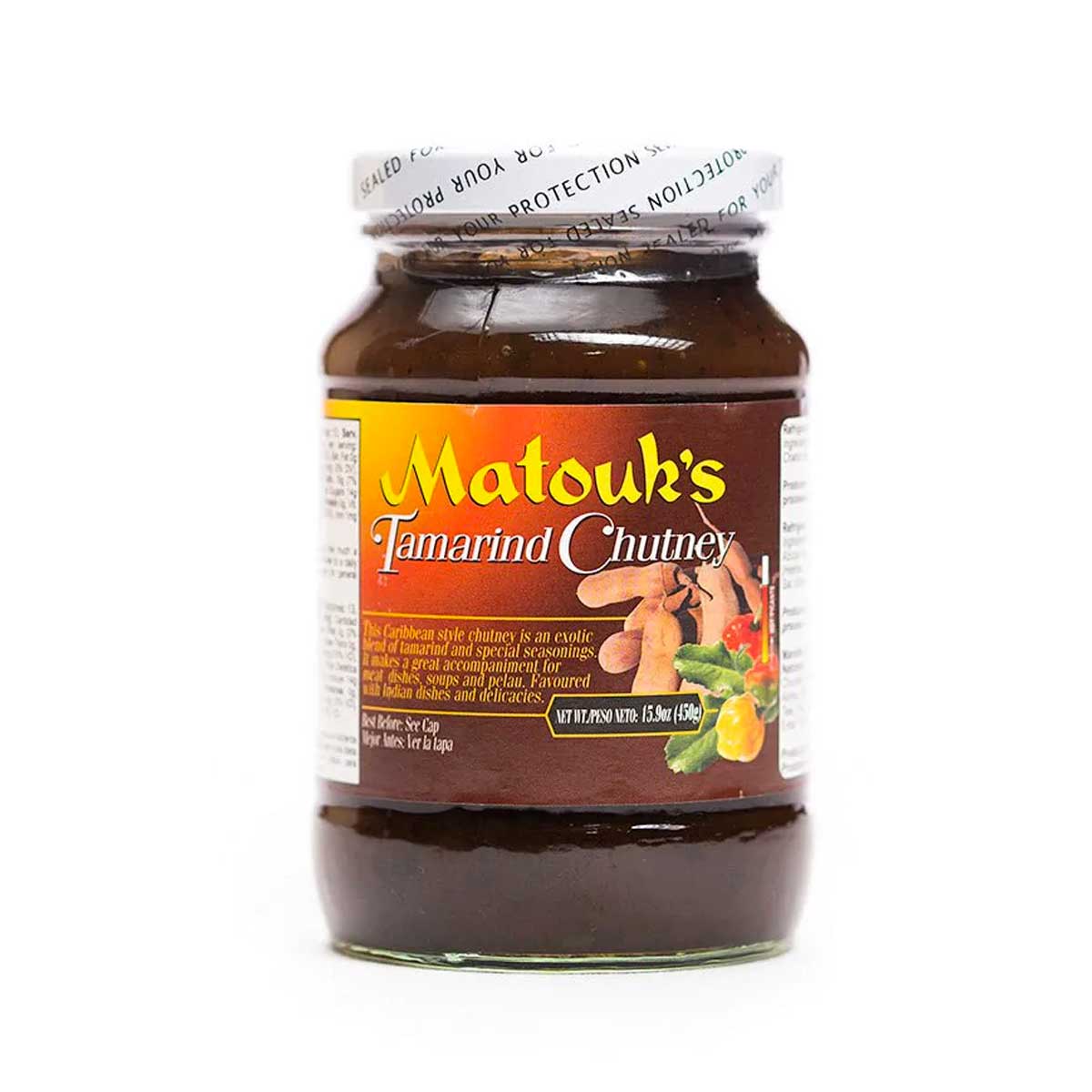 Matouk's Tamarind Chutney, 12oz | Caribshopper