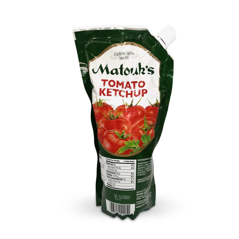 Matouk's Tomato Ketchup Spouch, 26oz | Caribshopper