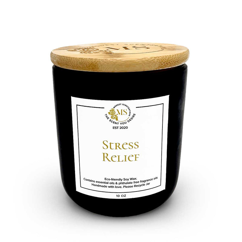 Modest Scentsations Stress Relief Candle - Caribshopper