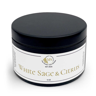 Modest Scentsations White Sage & Citrus Candle - Caribshopper