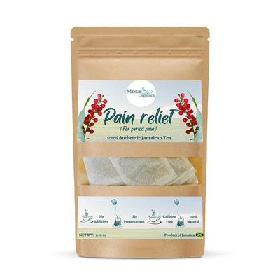 Mosa Organics Cramps/ Pain Reflief Tea. 4oz - Caribshopper