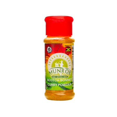 Munroe Family Scotch Bonnet Curry Powder, 1.1oz (Single & 2 Pack) - Caribshopper