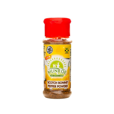 Munroe Family Scotch Bonnet Pepper Powder, 1.1oz (Single & 2 Pack) - Caribshopper