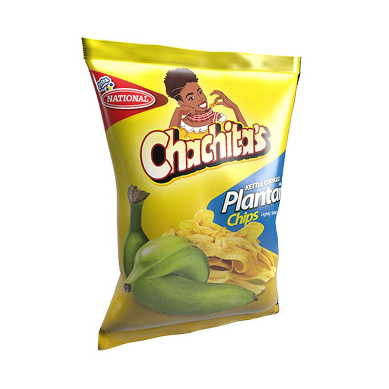 National Chachitas Green Plantain Chips, 45g (3 pack) - Caribshopper
