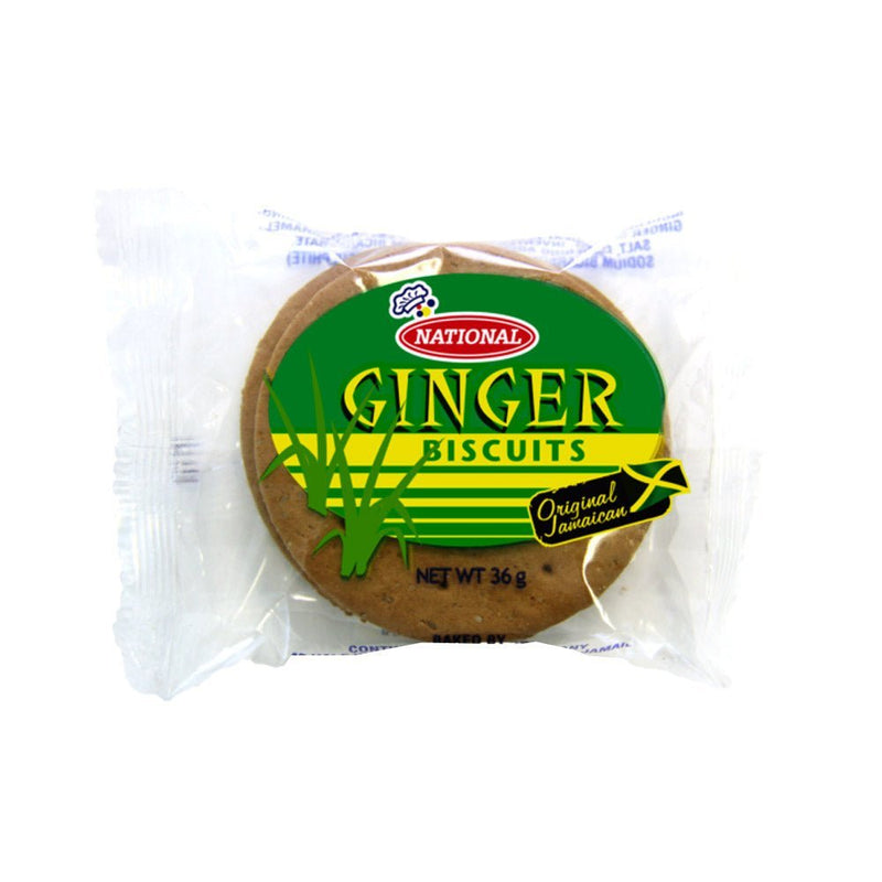 National Ginger Tea Biscuits, 36g (2 Pack) - Caribshopper