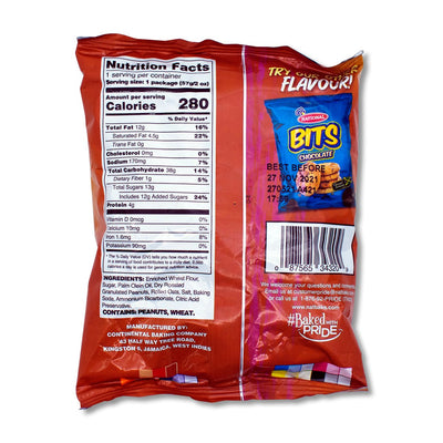 National Peanut Bits, 2oz (3, 6, or 12 Pack) - Caribshopper