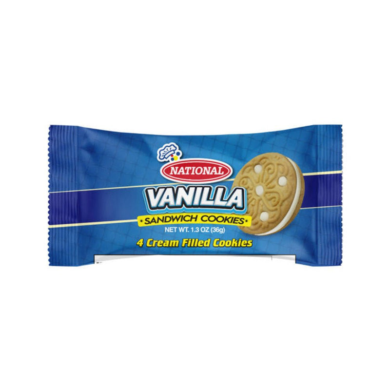 National Sandwich Cookies Vanilla, 36g (3 Pack) - Caribshopper