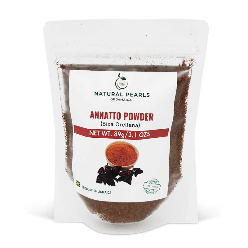 Natural Pearls of Jamaica Annatto Powder, 3.1oz - Caribshopper