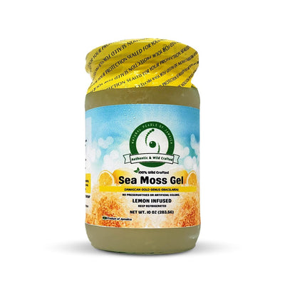 Natural Pearls of Jamaica Lemon Sea Moss Gel (Jamaican Gold) - Caribshopper