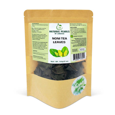 Natural Pearls of Jamaica Noni Tea Leaves, 2oz - Caribshopper