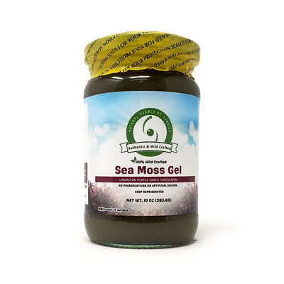 Natural Pearls of Jamaica Sea Moss Gel (Jamaican Purple), 10oz - Caribshopper