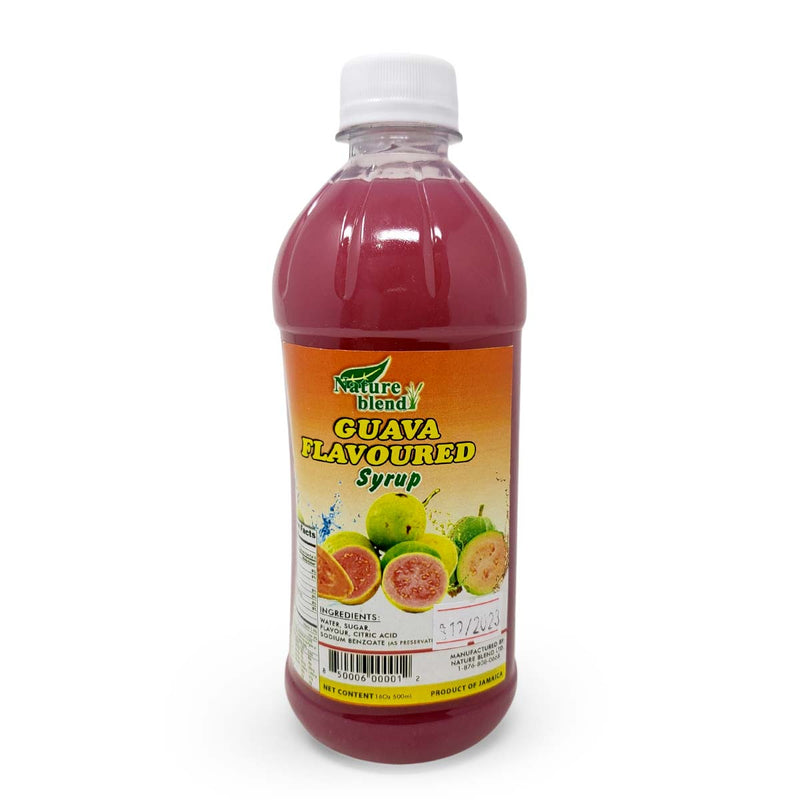Nature Blend Guava Flavoured Syrup, 16oz - Caribshopper