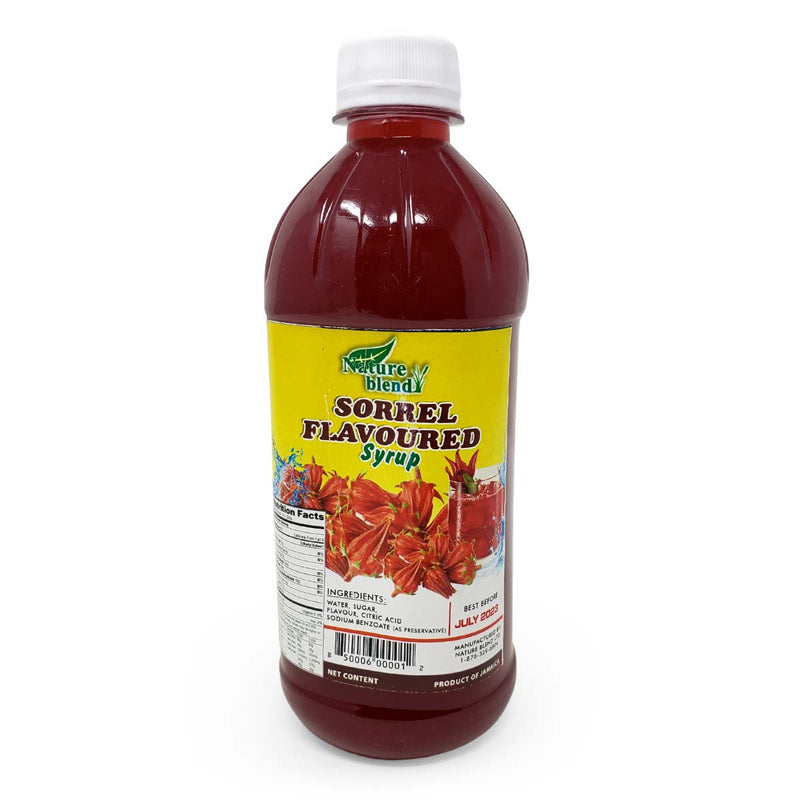 Nature Blend Sorrel Flavoured Syrup, 16oz - Caribshopper