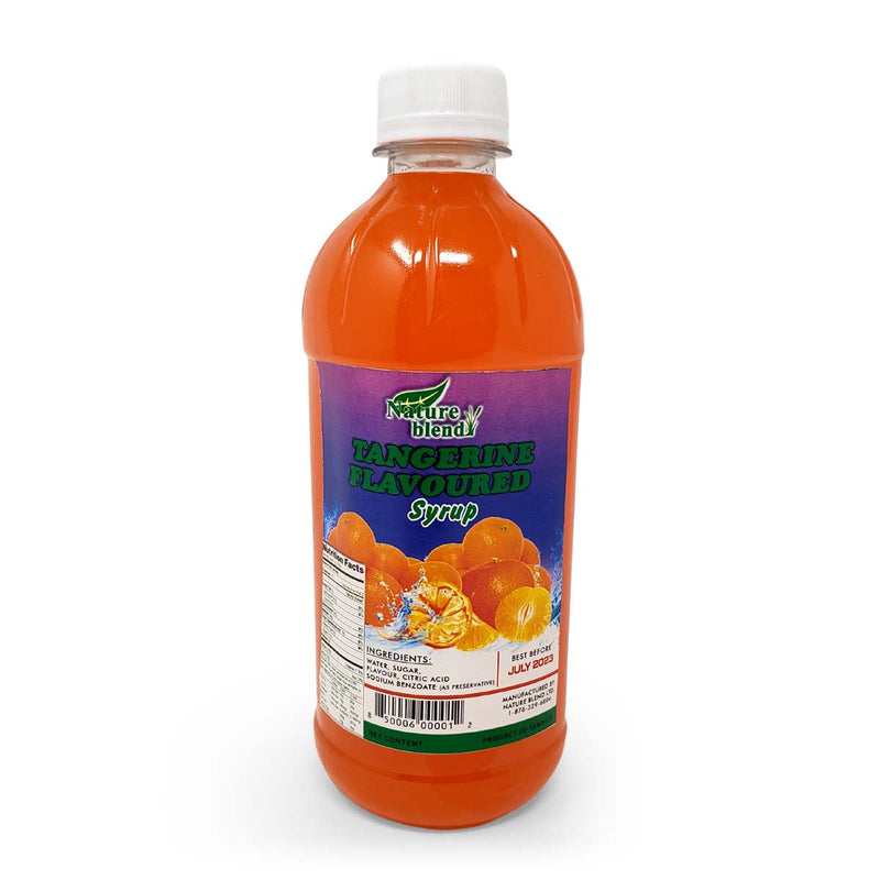 Nature Blend Tangerine Flavoured Syrup, 16oz - Caribshopper