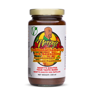 Nerpy's Authentic Jamaican Jerk Seasoning, 250ml - Caribshopper