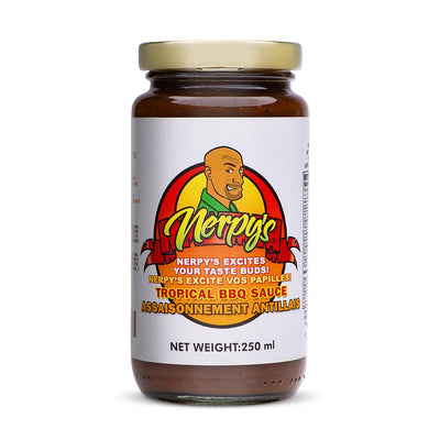 Nerpy's Spicy Tropical BBQ Sauce, 250ml - Caribshopper