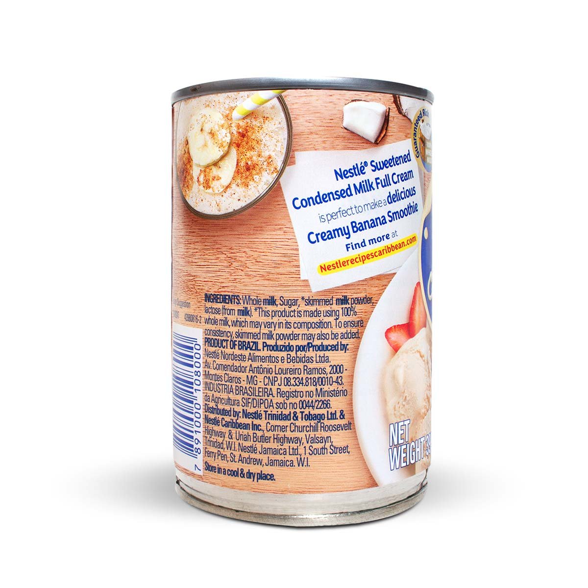 Nestlé Leche Condensada Descremada Sweetened Condensed Milk Skim Condensed  Milk, 395 g / 13.9 oz tetrapack