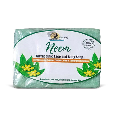 Nubian Organic Natural Neem Soap, 4oz - Caribshopper