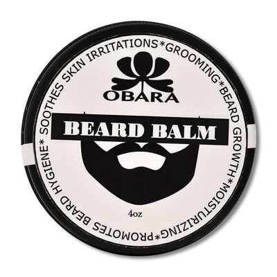 Obara Beard Balm, 4oz (Single & 2 Pack) - Caribshopper