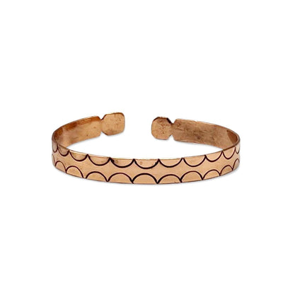 One Copper Bracelet w/ Design - Caribshopper
