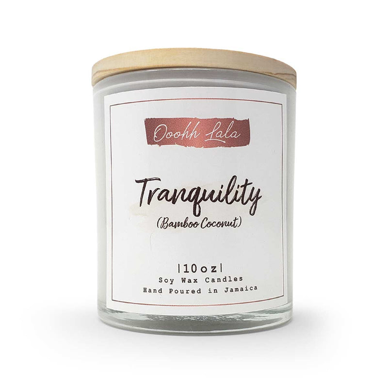 Oooh Lala Tranquility Soy Wax Candle, 10oz - Caribshopper