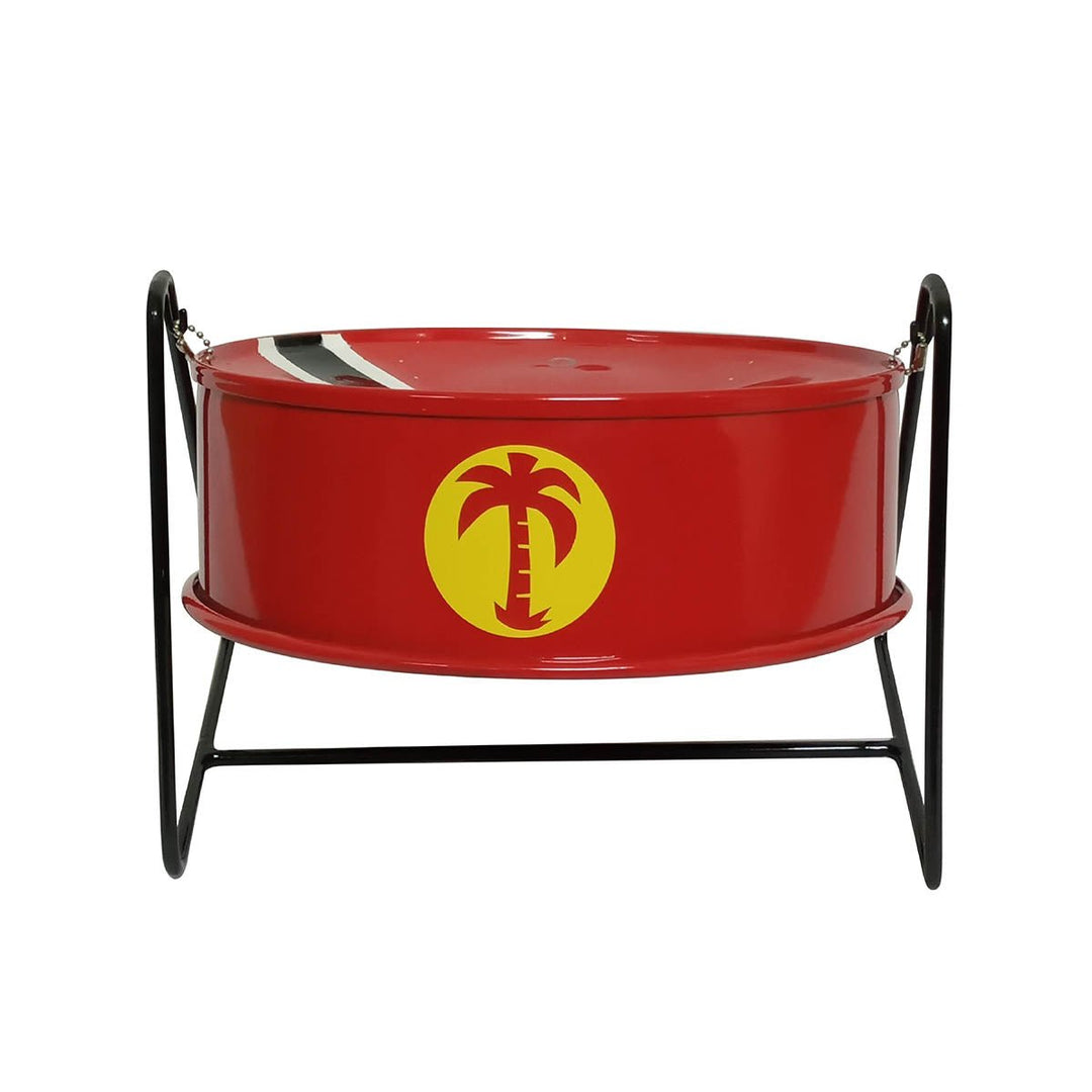 TRiNiDAD 【KID Steel】 Panland Mitipan Steelpan Drum 8 Inches, Trini Flag